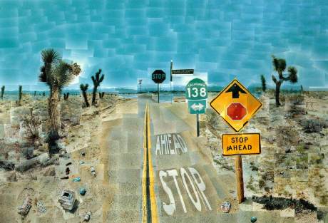 David Hockney - Pearblossom Highway